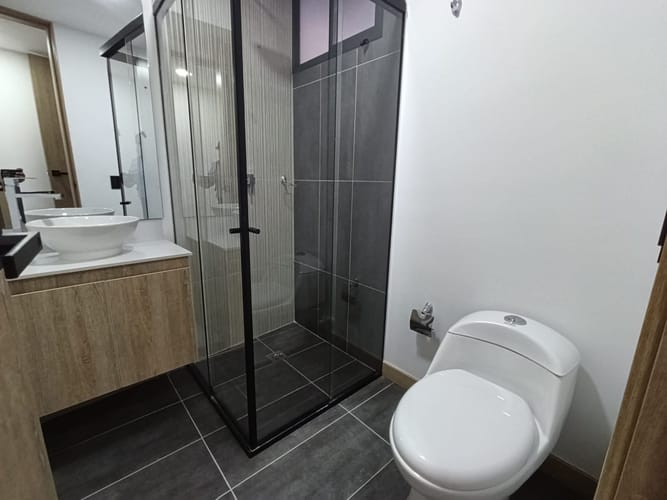 Apartaestudio en arriendo en La Candelaria, Medellín, 25 m² · foto 9 de 10