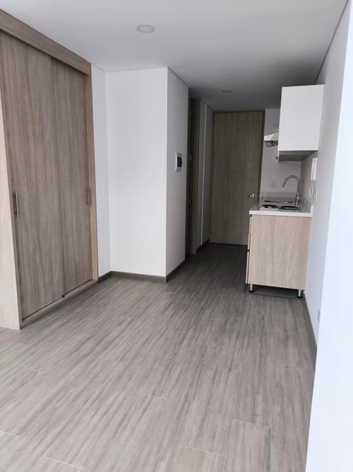 Apartamento de 1 alcoba en venta en El Contador, Bogotá, 19 m² · foto 1 de 6