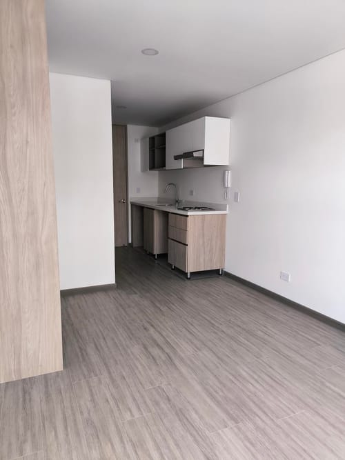 Apartamento de 1 alcoba en venta en El Contador, Bogotá, 19 m² · foto 4 de 6