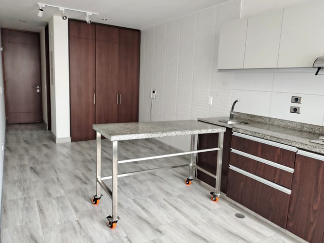 Apartaestudio en arriendo en Chapinero, Bogotá, 27 m² · foto 4 de 10