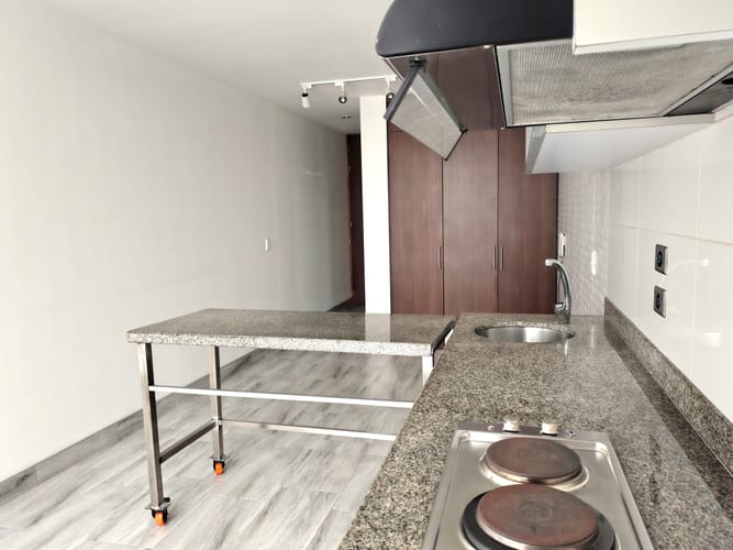 Apartaestudio en arriendo en Chapinero, Bogotá, 27 m² · foto 5 de 10