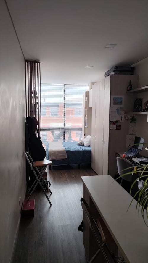 Apartamento de 1 alcoba en arriendo en Alcala, Bogotá, 22 m² · foto 2 de 3