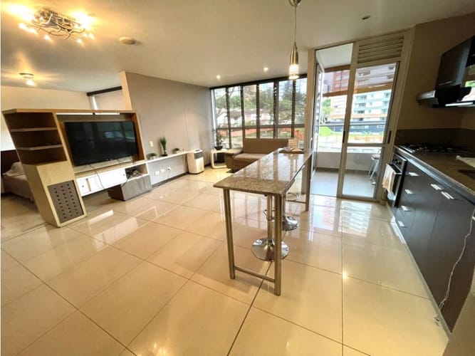 Apartaestudio en arriendo en Los Balsos, Medellín, 65 m² · foto 11 de 24
