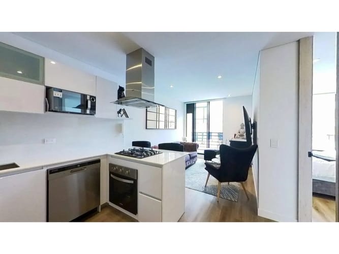 Apartamento de 1 alcoba en venta en Santa Paula, Bogotá, 49 m² · foto 1 de 10
