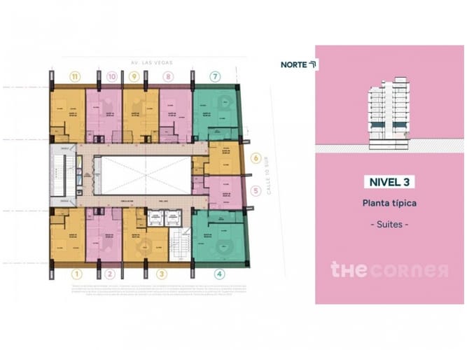 Apartamento en venta en El Poblado, Medellín, 50 m² · foto 6 de 6