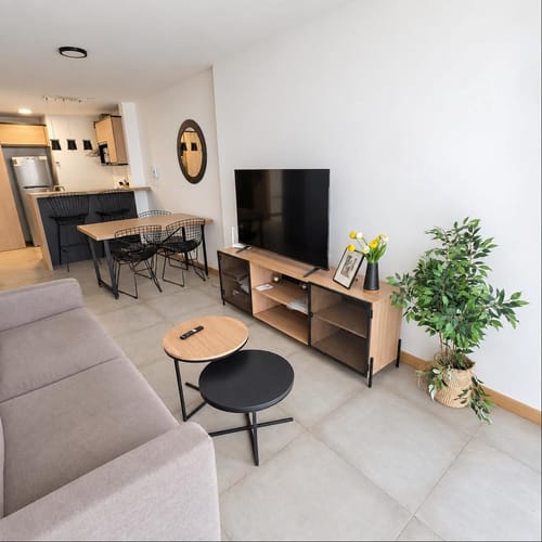 Apartamento de 1 dormitorio amueblado con garage · Foto 2