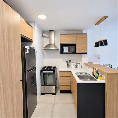 Apartamento de 1 dormitorio amueblado con garage · Foto 5