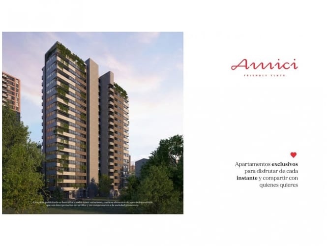Apartamento de 3 alcobas en venta en Lalinde, Medellín, 110 m² · foto 2 de 9