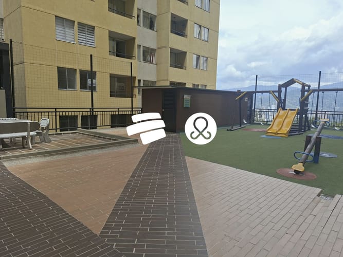Apartamento de 2 alcobas en venta en El Pedrero, La Estrella, 46 m² · foto 4 de 12
