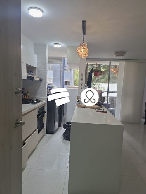 Apartamento de 2 alcobas en venta en El Pedrero, La Estrella, 46 m² · foto 7 de 12