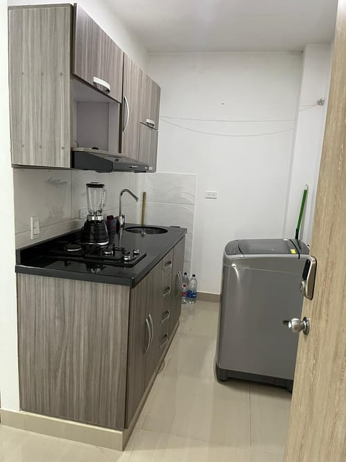 Apartamento de 1 alcoba en arriendo en Caney, Cali, 32 m² · foto 4 de 10