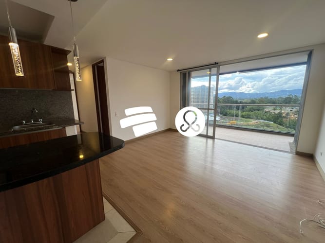 Apartamento de 2 alcobas en venta en Llano Grande, Rionegro, 60 m² · foto 2 de 10