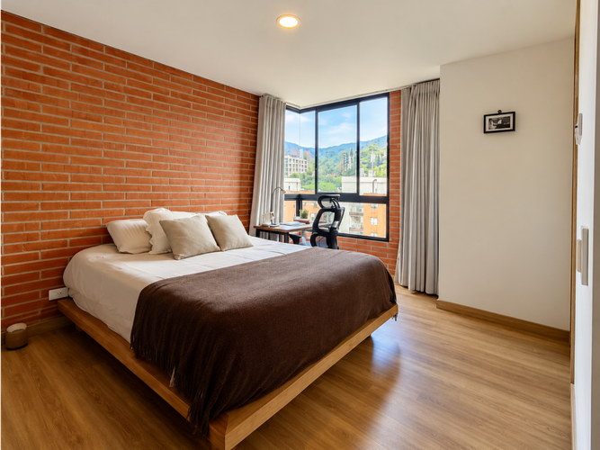 Apartamento de 2 alcobas en venta en La Magnolia, Envigado, 70 m² · foto 8 de 10