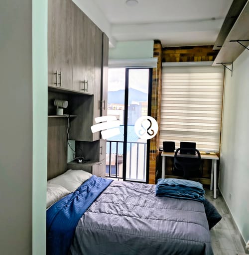 Apartamento de 1 alcoba en venta en Barrios Unidos, Bogotá, 19 m² · foto 1 de 7