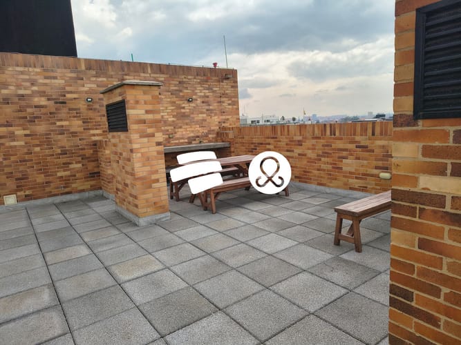 Apartamento de 1 alcoba en venta en Barrios Unidos, Bogotá, 19 m² · foto 6 de 7