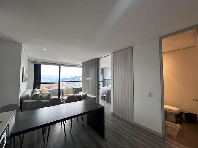 Apartamento de 1 alcoba en arriendo en El Poblado, Medellín, 57 m² · foto 17 de 19