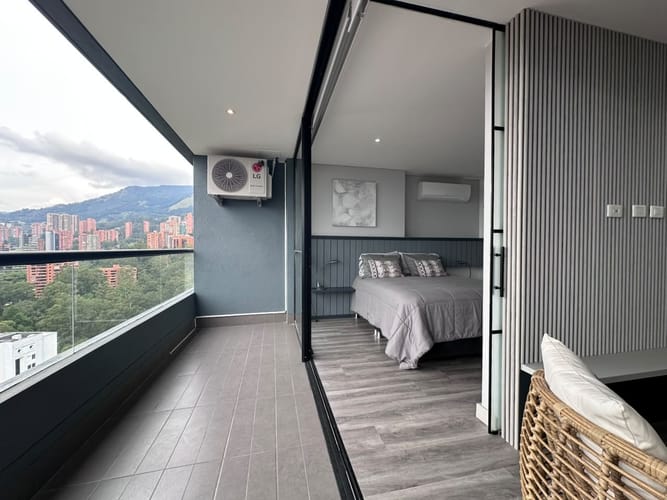 Apartamento de 1 alcoba en arriendo en El Poblado, Medellín, 57 m² · foto 14 de 19