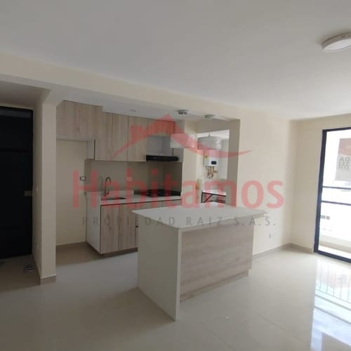 Apartamento de 2 alcobas en arriendo en Cuatro Esquinas, Rionegro, 49 m² · foto 1 de 9