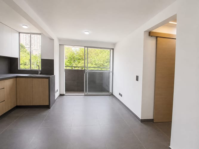 Apartamento de 2 alcobas en arriendo en Belén, Medellín, 50 m² · foto 3 de 15