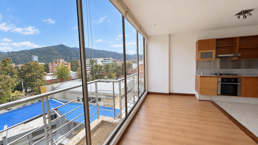 Apartamento de 1 alcoba en arriendo en Chicó Navarra, Bogotá, 130 m² · foto 5 de 15