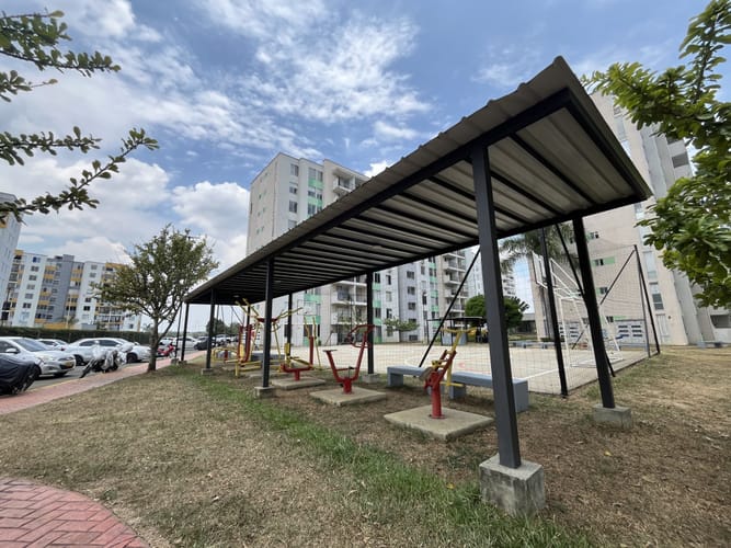 Apartamento de 2 alcobas en arriendo en Parque Natura, Jamundí, 65 m² · foto 4 de 24