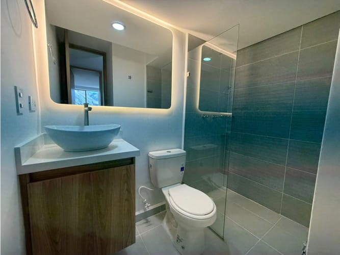 Apartamento de 3 alcobas en arriendo en Bucaros, Bello, 60 m² · foto 13 de 16