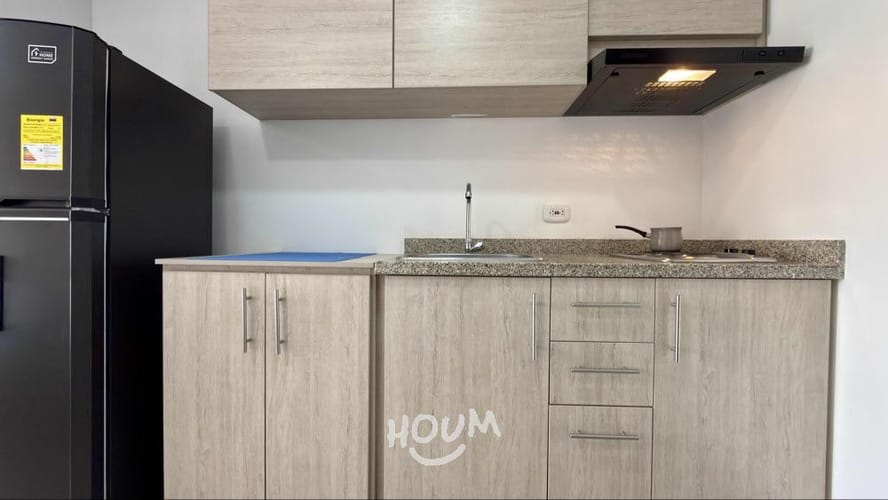 Apartamento de 1 alcoba en arriendo en La Veracruz, Bogotá, 25 m² · foto 3 de 17