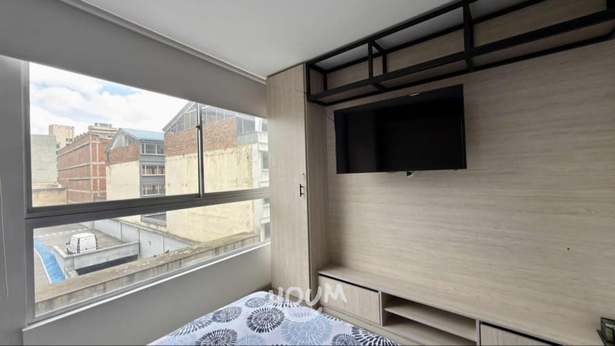 Apartamento de 1 alcoba en arriendo en La Veracruz, Bogotá, 25 m² · foto 5 de 17