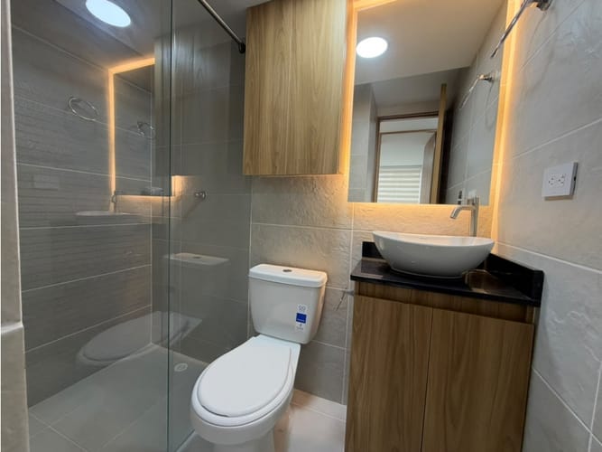 Apartamento de 3 alcobas en arriendo en Bucaros, Bello, 62 m² · foto 13 de 18