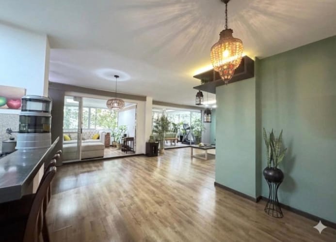 Apartamento de 2 alcobas en venta en Cumbres, Envigado, 92 m² · foto 3 de 12