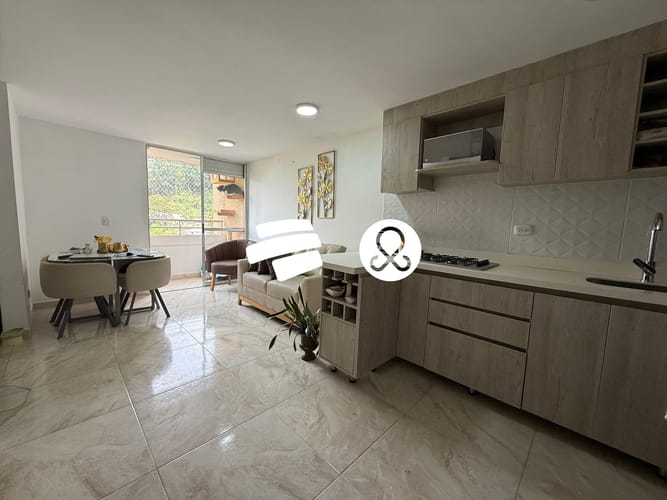 Apartamento de 2 alcobas en venta en Cañaveralejo, Sabaneta, 50 m² · foto 3 de 10