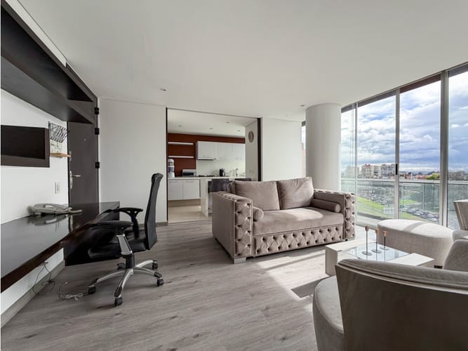 Apartaestudio en venta en Chico Norte, Bogotá, 60 m² · foto 4 de 14