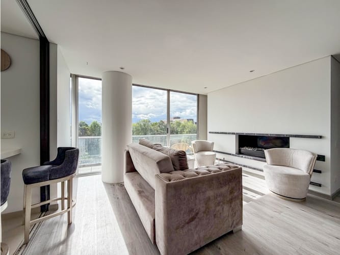 Apartaestudio en arriendo en Chico Norte, Bogotá, 60 m² · foto 2 de 14