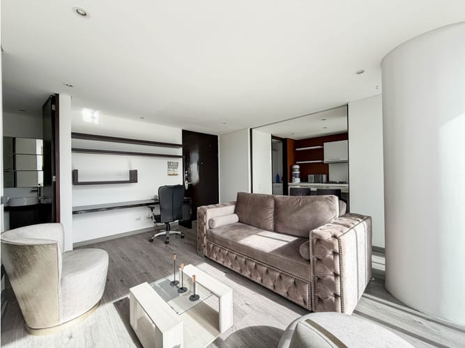 Apartaestudio en arriendo en Chico Norte, Bogotá, 60 m² · foto 3 de 14