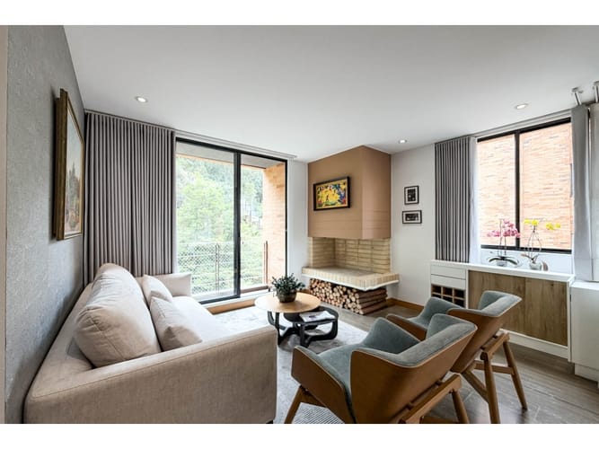 Apartamento de 2 alcobas en venta en El Castillo Chapinero, Bogotá, 96 m² · foto 1 de 24