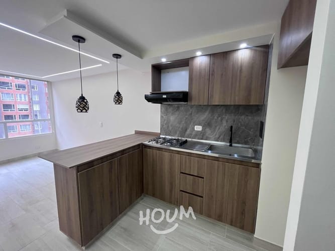 Apartamento de 2 alcobas en arriendo en C.C. Paseo Villa Del Rio, Bogotá, 43 m² · foto 3 de 13