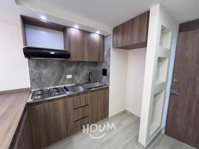 Apartamento de 2 alcobas en arriendo en C.C. Paseo Villa Del Rio, Bogotá, 43 m² · foto 4 de 13