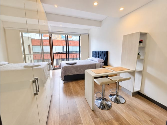 Apartaestudio en venta en Marly, Bogotá, 31 m² · foto 11 de 17