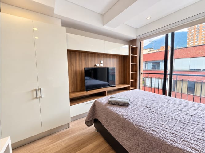 Apartaestudio en venta en Marly, Bogotá, 31 m² · foto 15 de 17