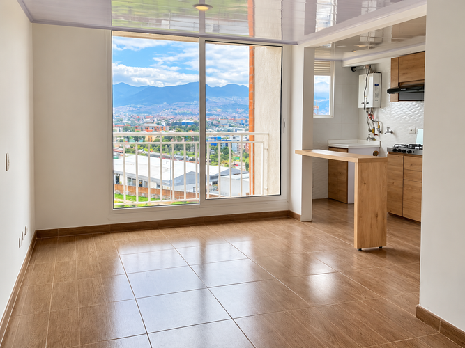 Apartamento de 2 alcobas en arriendo en Villa Del Rio, Bogotá, 42 m² · foto 8 de 9