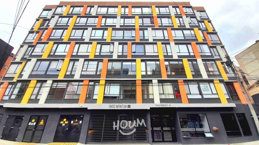Apartamento de 1 alcoba en arriendo en Chapinero, Bogotá, 20 m² · foto 3 de 11
