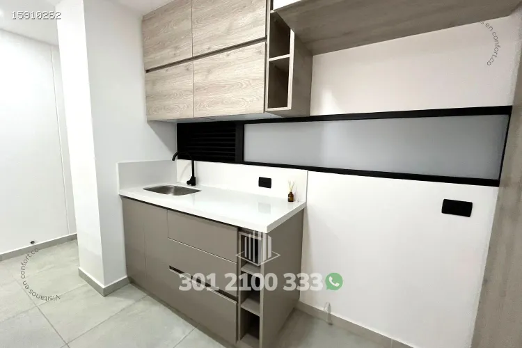 Apartaestudio en arriendo en Loma Del Escobero, Envigado, 65 m² · foto 8 de 15