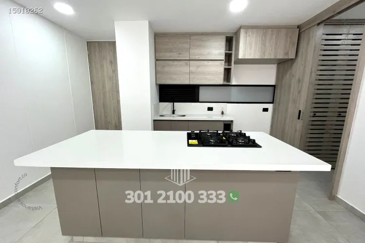 Apartaestudio en arriendo en Loma Del Escobero, Envigado, 65 m² · foto 9 de 15