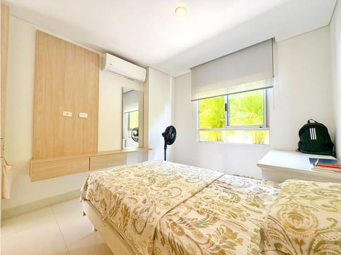 Apartamento de 2 alcobas en arriendo en Serena Del Mar, Cartagena, 112 m² · foto 4 de 10