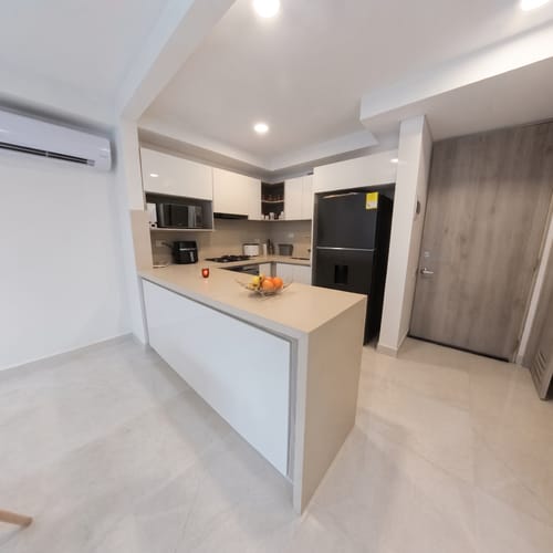 Apartamento de 1 alcoba en arriendo en Serena Del Mar, Cartagena, 40 m² · foto 1 de 18