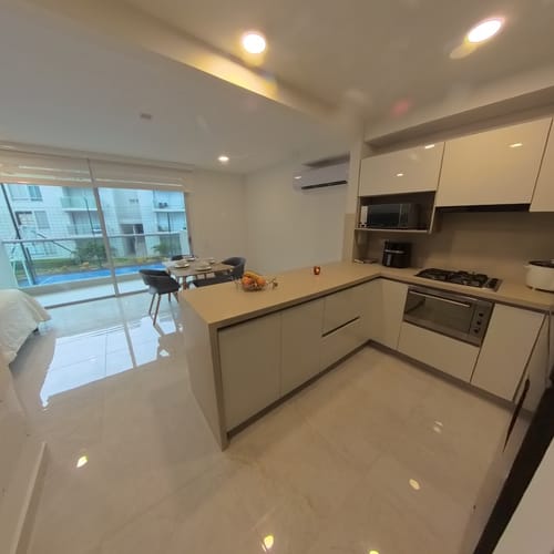 Apartamento de 1 alcoba en arriendo en Serena Del Mar, Cartagena, 40 m² · foto 5 de 18