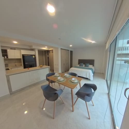 Apartamento de 1 alcoba en arriendo en Serena Del Mar, Cartagena, 40 m² · foto 11 de 18