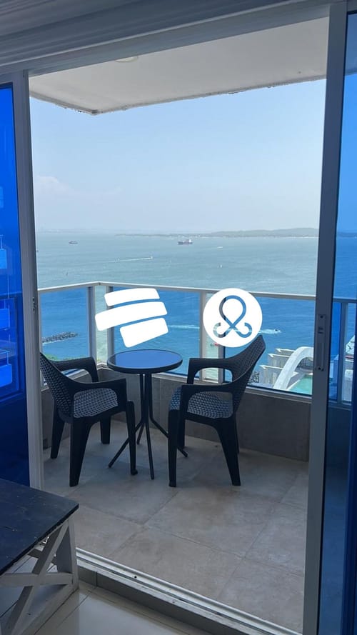 Apartamento de 1 alcoba en venta en El Laguito, Cartagena, 55 m² · foto 4 de 9