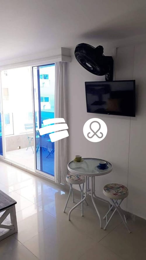 Apartamento de 1 alcoba en venta en El Laguito, Cartagena, 55 m² · foto 6 de 9