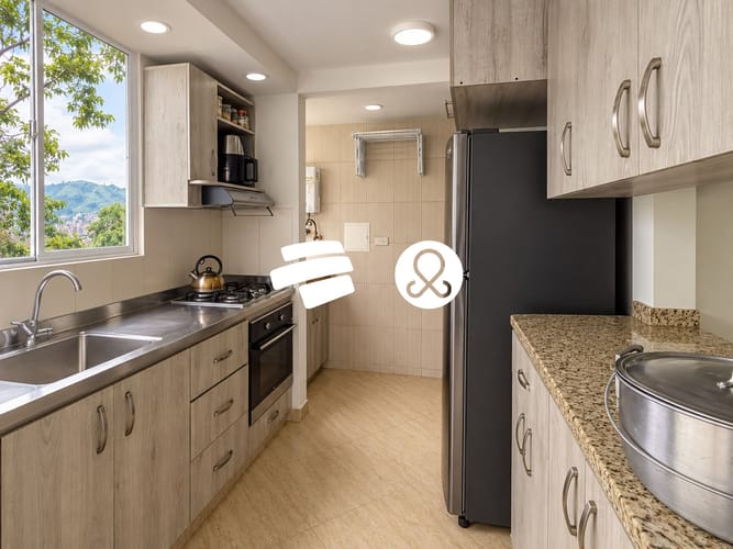 Apartamento de 3 alcobas en venta en La Tablaza, La Estrella, 54 m² · foto 5 de 12